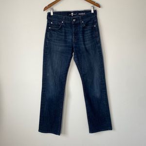 7 for all Mankind Standard Straight Leg Jeans Sz 29